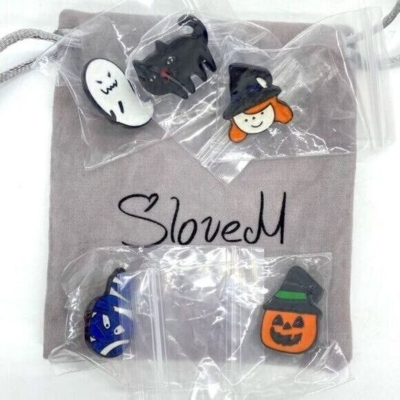 Halloween Enamel Pin Set New - Picture 1 of 7